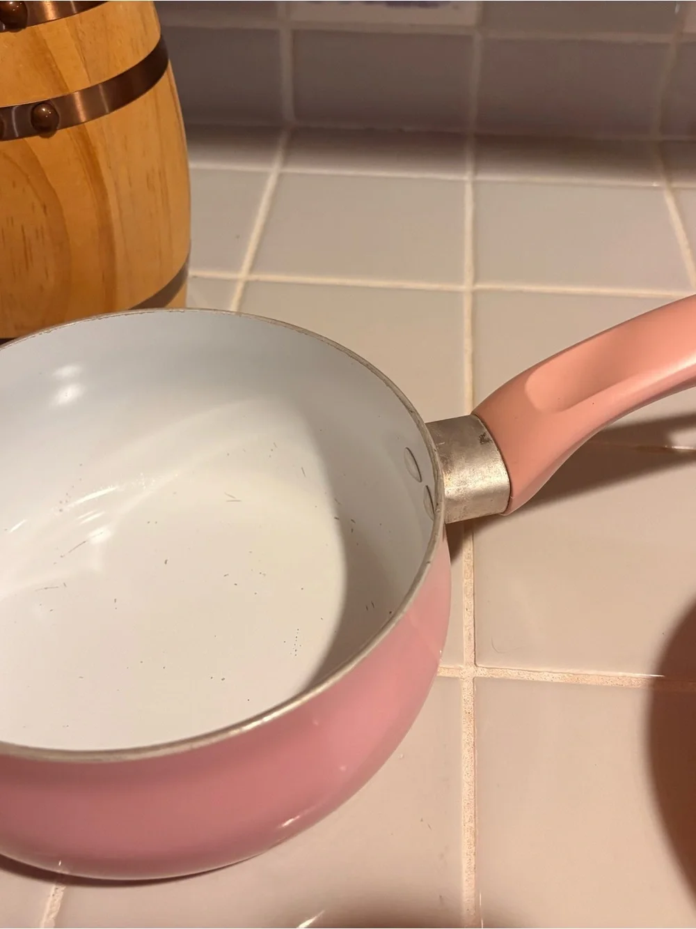 TASTY BRAND - Pink Nonstick Saucepan Set - Stylish Home Kitchen Pans w/ lids